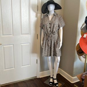 Lane Bryant size 16 leopard romper